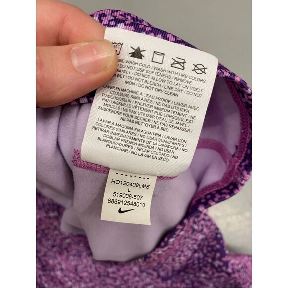 Nike Dri-Fit Multi-Colored Athletic Long Sleeve Top, Girls Sz Large, MP $45 - Picture 10 of 10